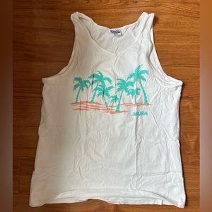 Retro/vintage Aruba tank top size. XL